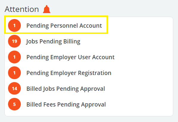 AttentionPersonnelAccountToApprove