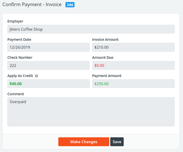 InvoicePaymentConfirmationApplyAsCredit