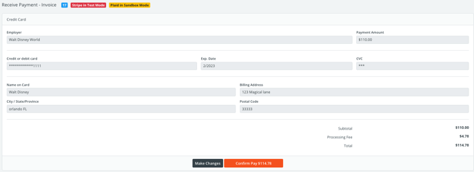 InvoiceReceivePaymentCCProcessingFee