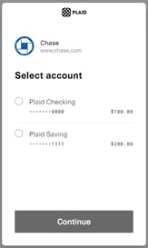 InvoiceReceivePaymentPlaidSelectAccount
