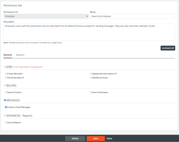 PermissionSetEmployer